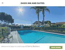 Tablet Screenshot of oasisinnandsuites.com